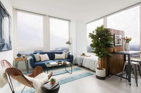 Ide Memanfaatkan Furniture untuk Desain Apartemen Studio