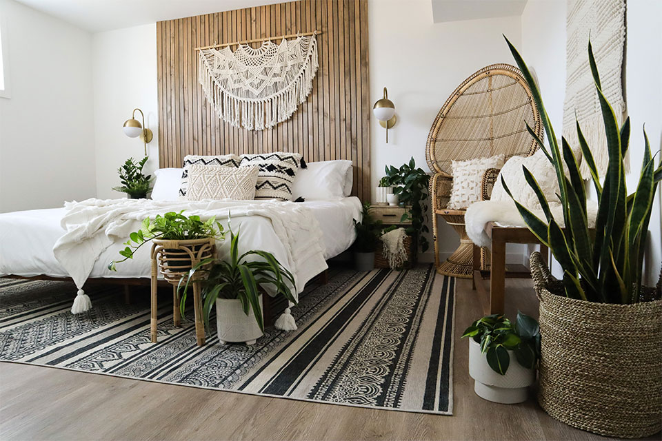 Desain Ruang Gaya Bohemian untuk Kamar Tidur Aesthetic