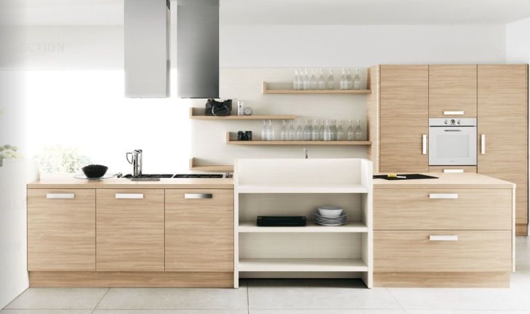 Kitchen Set Kayu untuk Interior Dapur yang Natural dan Alami
