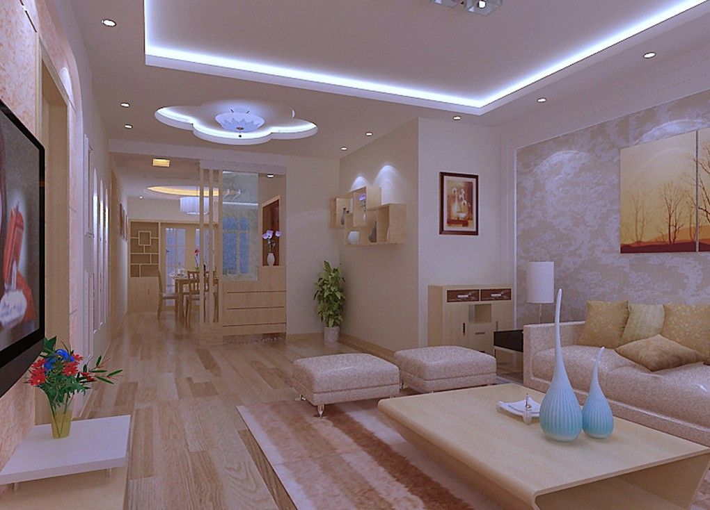 Plafon untuk Dekorasi Atap Ruang Tamu yang Menawan