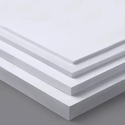 Lembaran PVC board putih